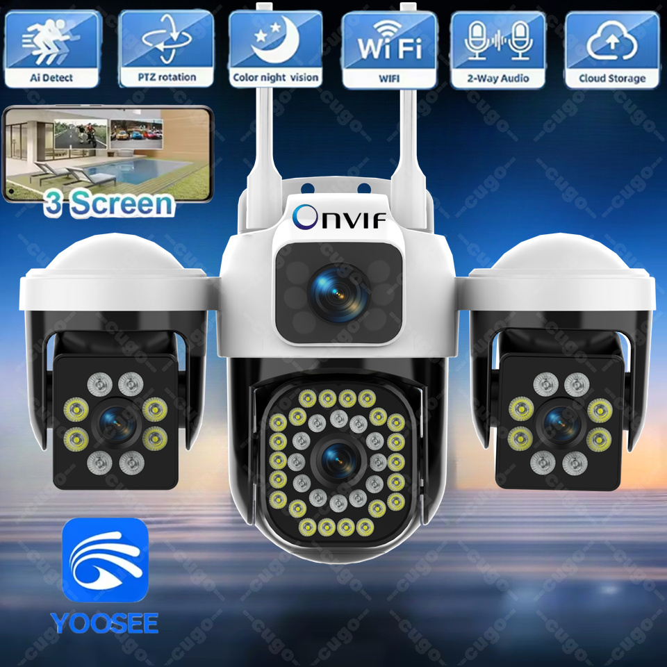 Smart Home Kamera Outdoor - WiFi IP Kamera Dış Mekan 15MP