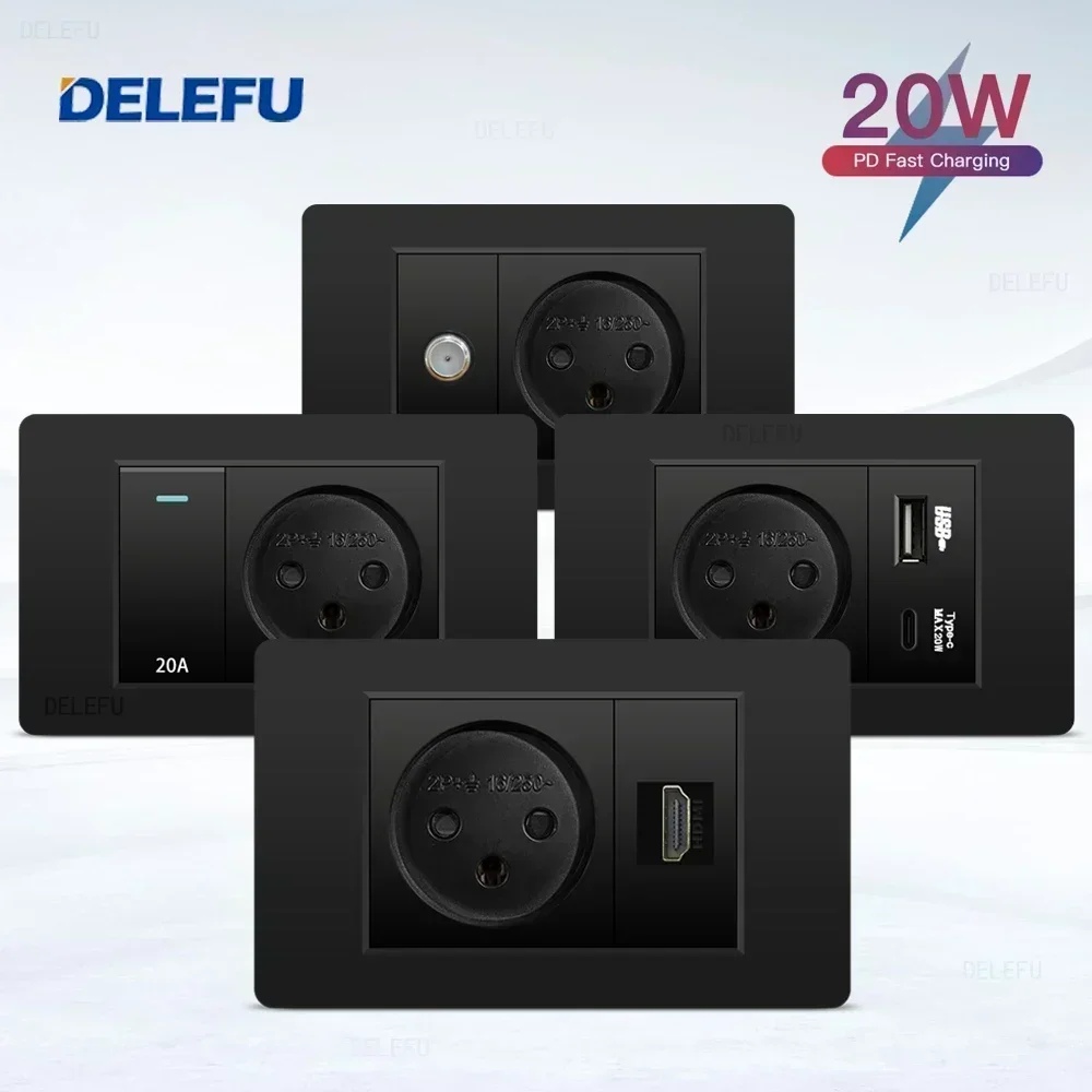 Smart Home For Pc - DELEFU Siyah Geciktirici PC İsrail USB