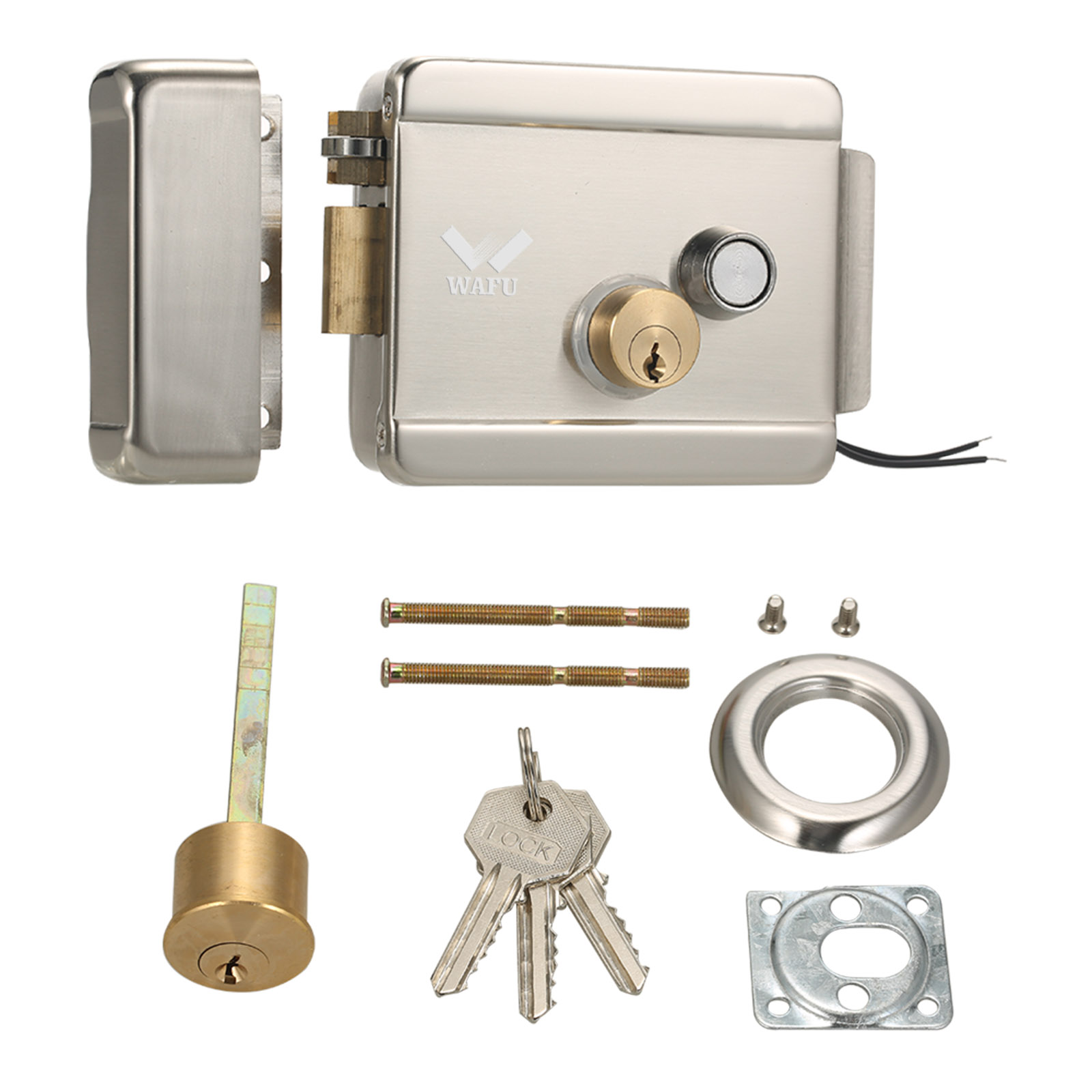 Smart Home Lock - WAFU Akıllı Elektrikli Kapı Kapı Kilidi