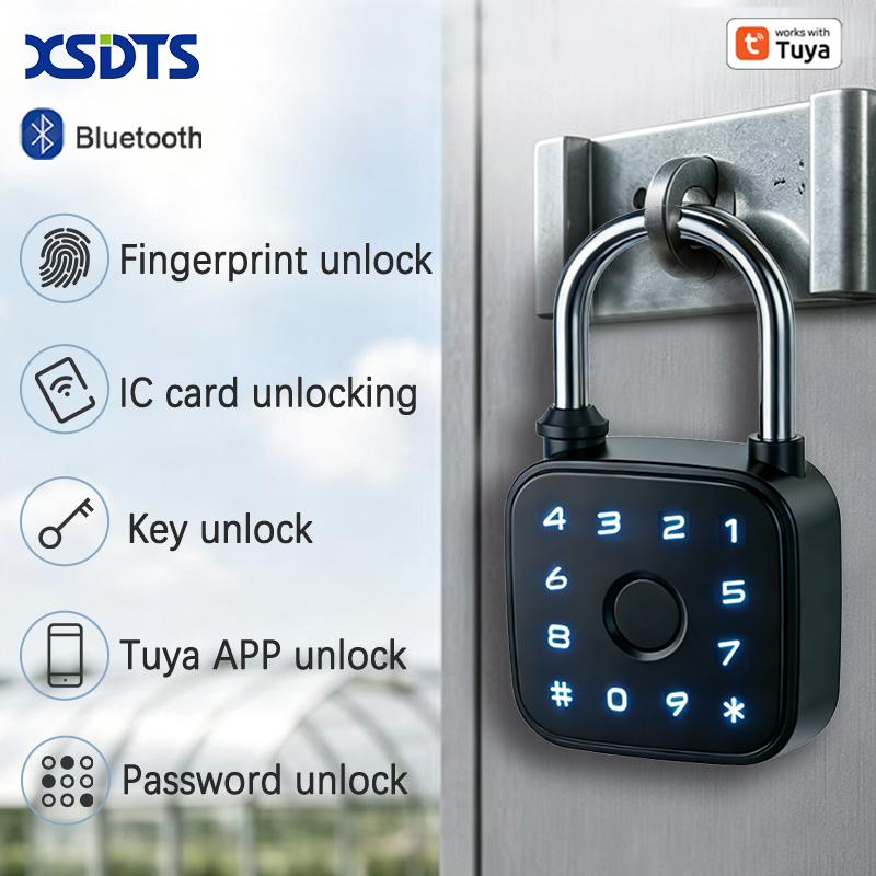 Smart Home Lock - Tuya Akıllı Kilit, Parmak İzi Kartı