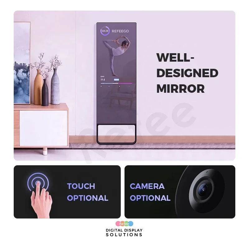 Büyük İnteraktif Fitness Egzer - Smart Home Gym Mirror incelemesi ve fiyatı