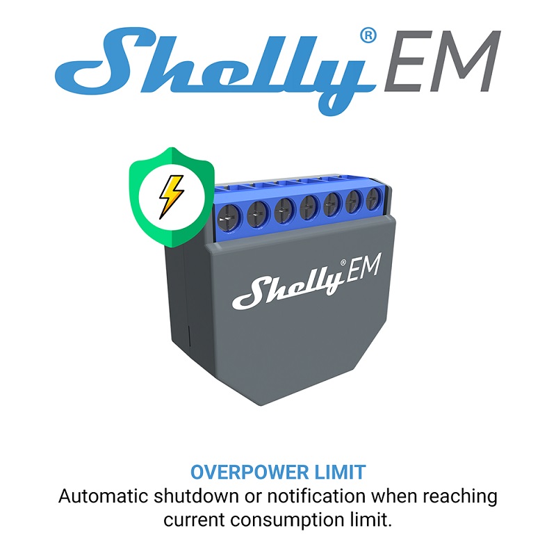 SHELLY EM Wifi Akıllı Yaşam Ko - Smart Home Control incelemesi ve fiyatı