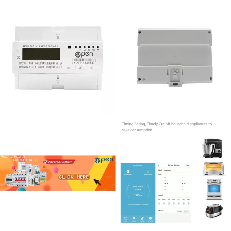 APP 220V 400V Aşırı ve Düşük G - Smart Home Energy incelemesi ve fiyatı