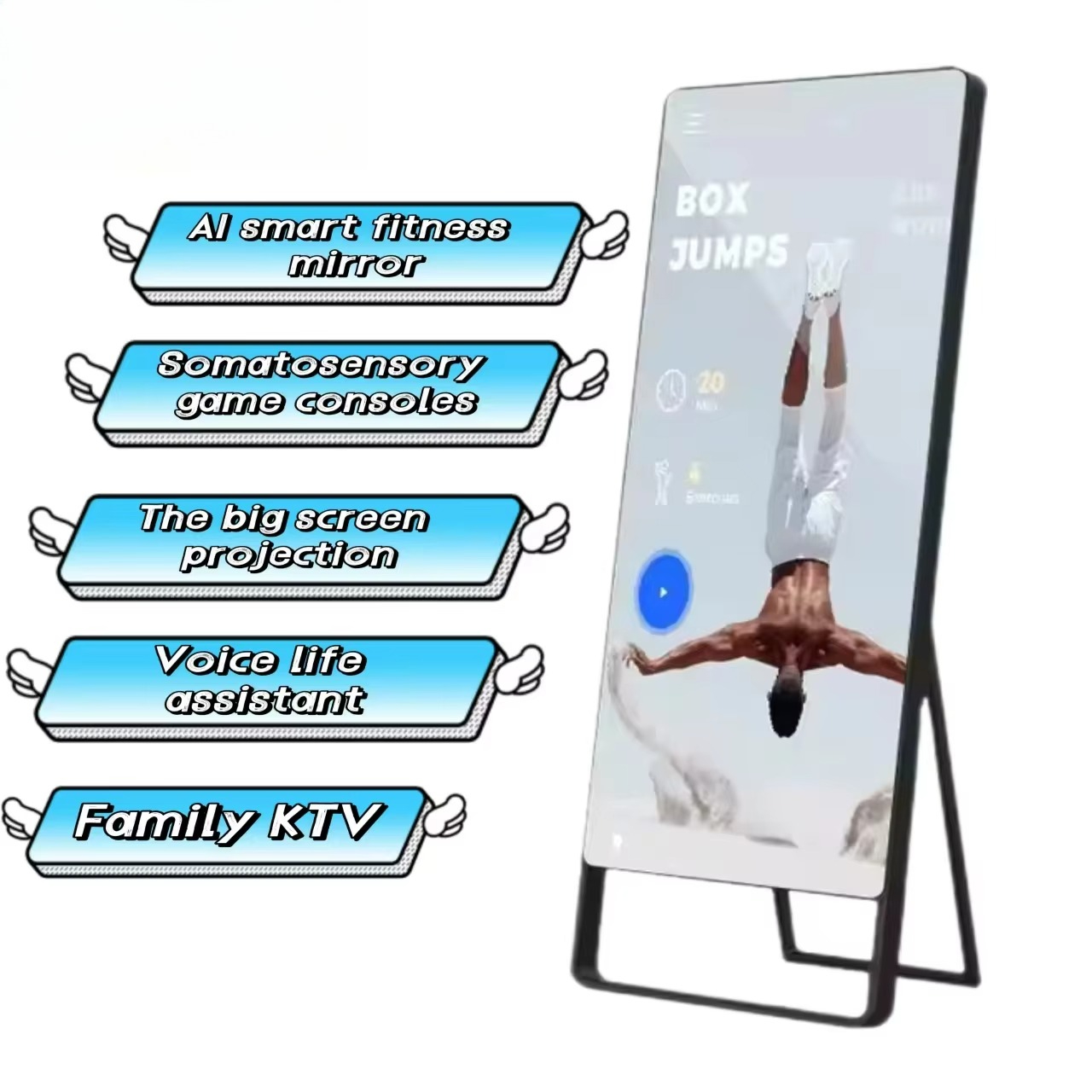 Kişisel Antrenör Aynası, Ayakl - Smart Home Gym Mirror incelemesi ve fiyatı