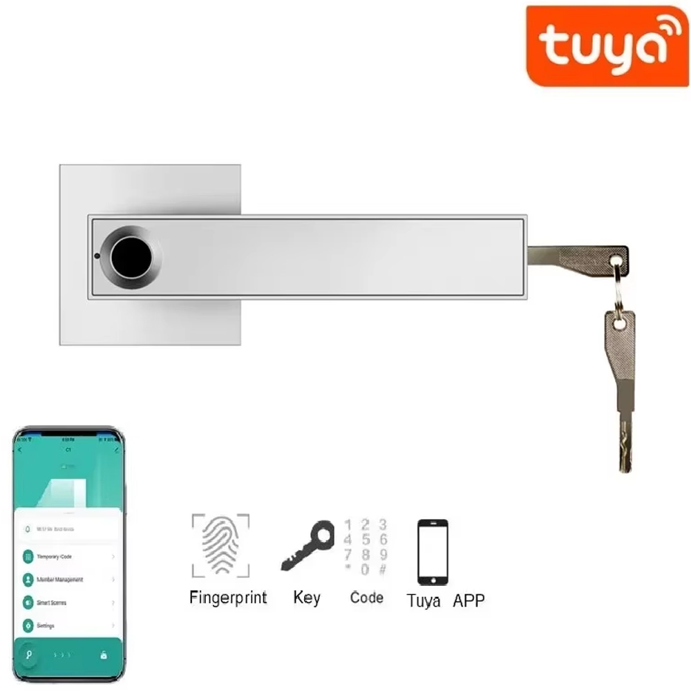 Bluetooth uyumlu Tuya APP'li Y - Smart Home Lock incelemesi ve fiyatı