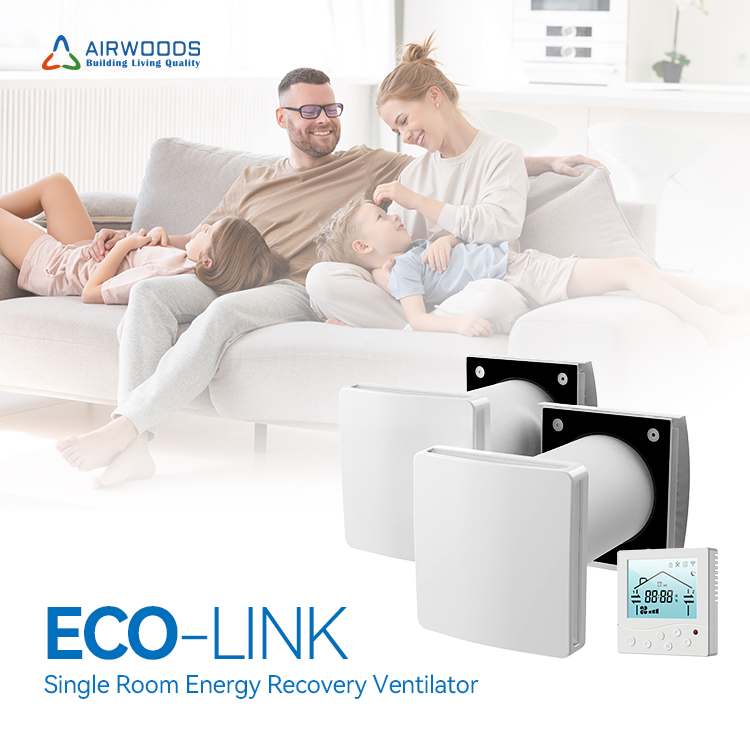 LCD Ekranlı Isı Geri Kazanımlı - Smart Home Ventilation System incelemesi ve fiyatı