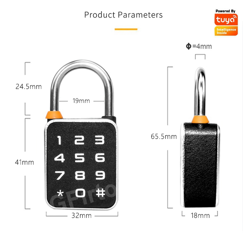 Tuya Bluetooth APP için şifre  - Smart Home Lock incelemesi ve fiyatı