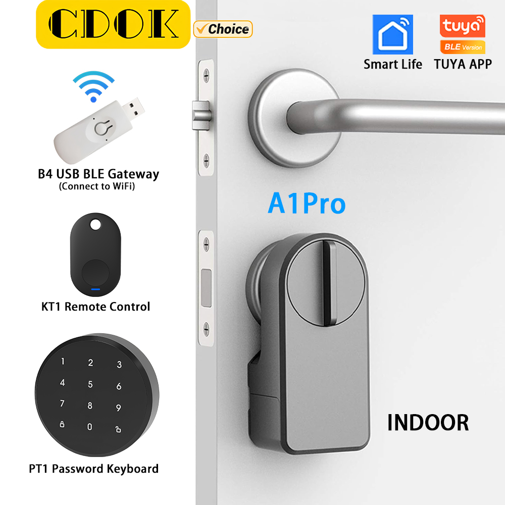 CDOK A1Pro Tuya Bluetooth Akıl - Smart Home Lock incelemesi ve fiyatı