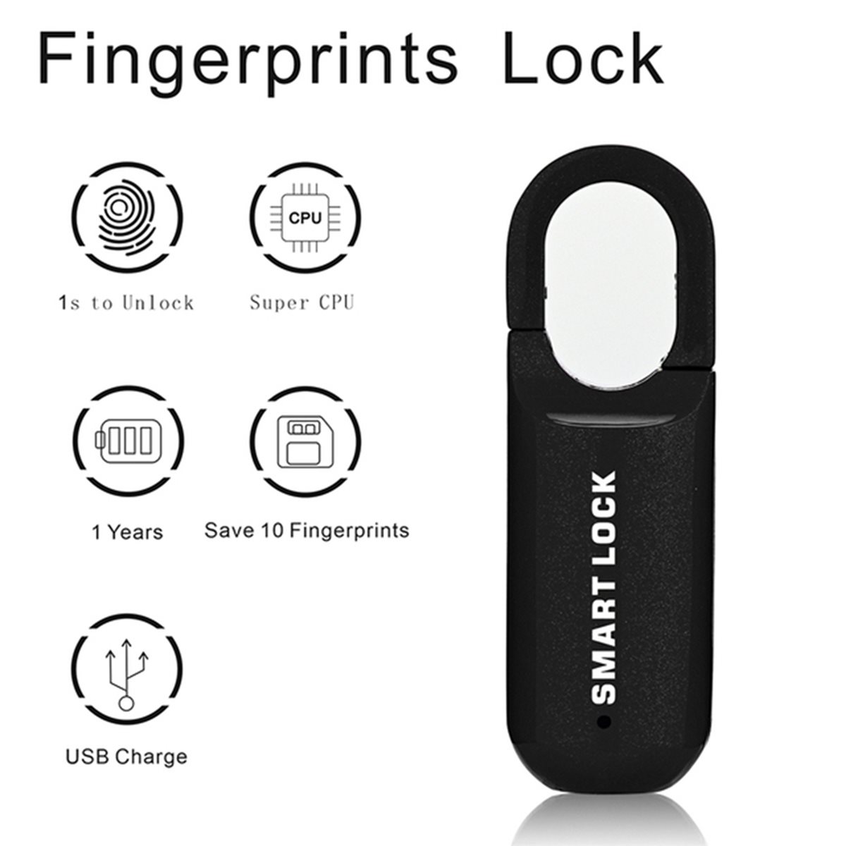 BAAE 2X Parmak İzi Kilidi M01  - Smart Home Lock incelemesi ve fiyatı
