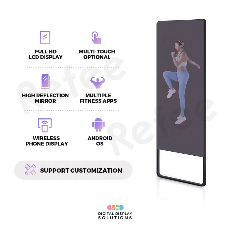 Akıllı Dijital Ayna Android Eg - Smart Home Gym Mirror incelemesi ve fiyatı